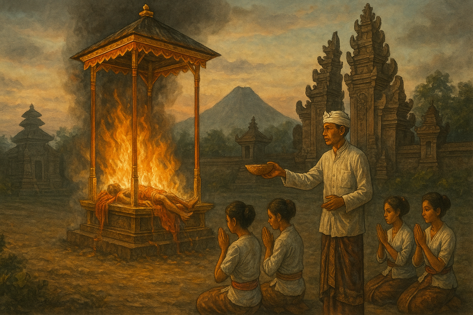 Makna Mimpi Upacara Ngaben dalam Primbon Bali
